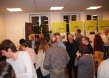 Besucher im Gespräch