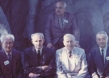 Treffen nach 50 Jahren in der Kadettenschule in Komorowo (1983) (zweiter von rechts)